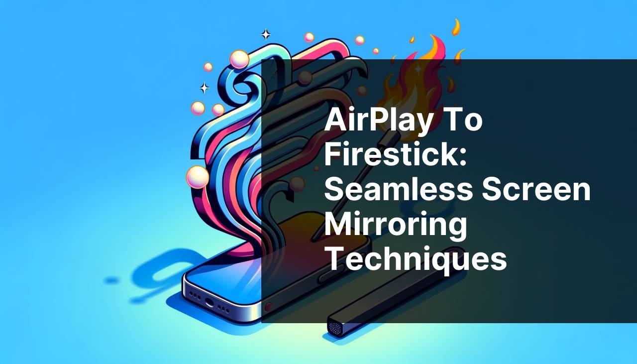 AirPlay to Firestick: Seamless Screen Mirroring Techniques