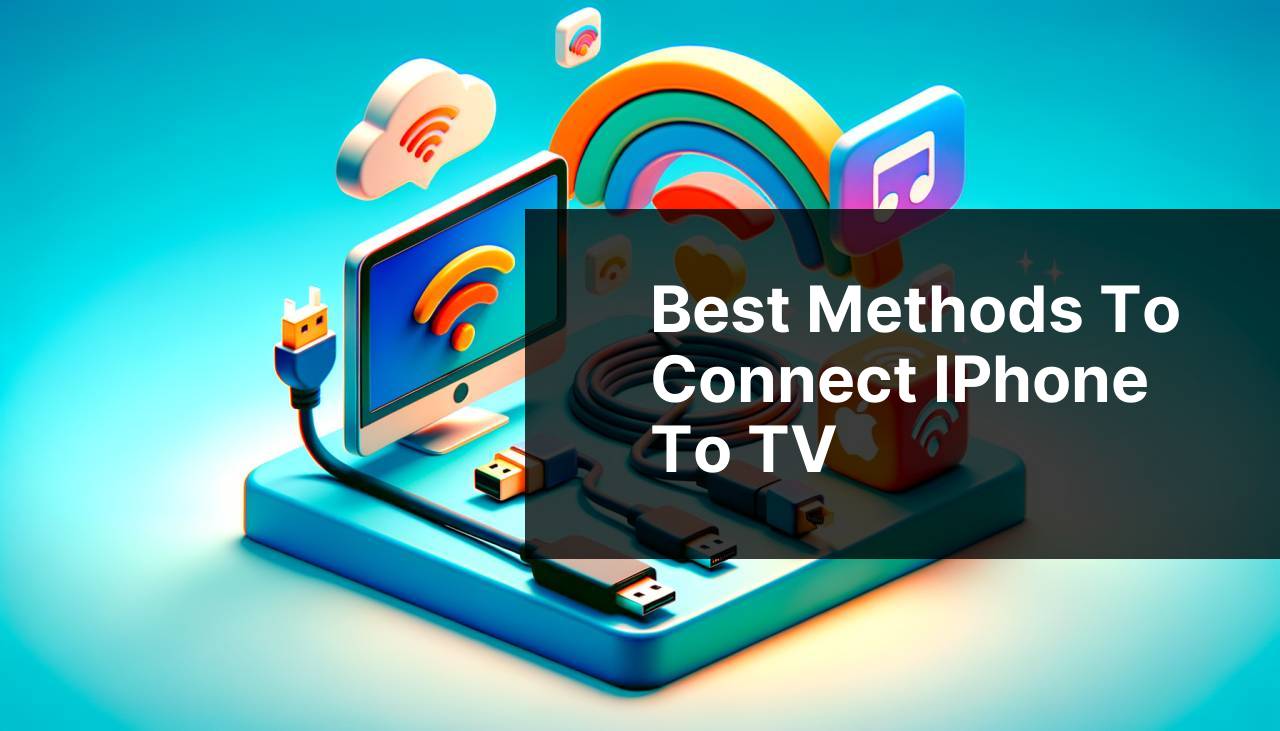 Best Methods to Connect iPhone to TV