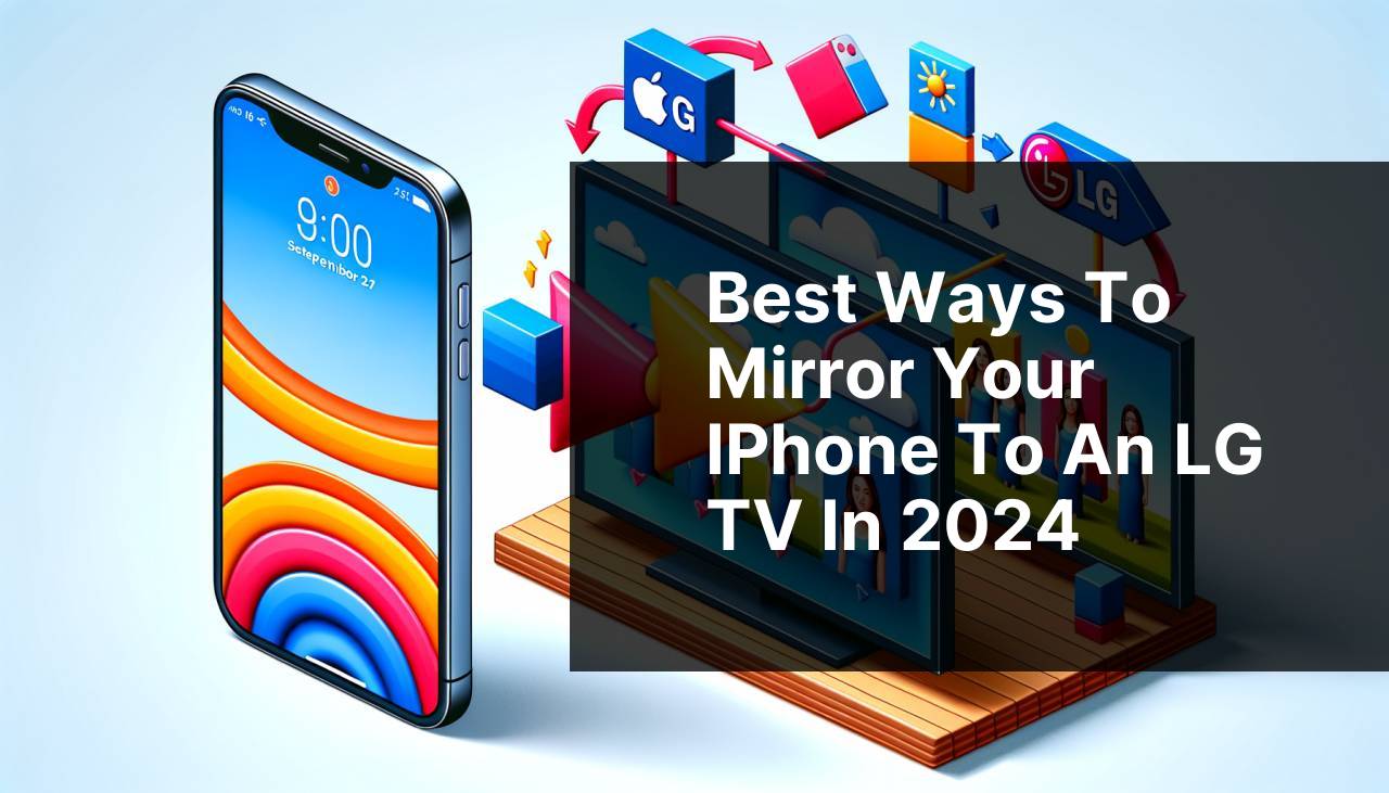 Best Ways to Mirror Your iPhone to an LG TV in 2024