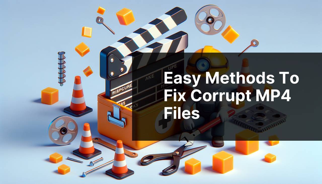 Easy Methods to Fix Corrupt MP4 Files