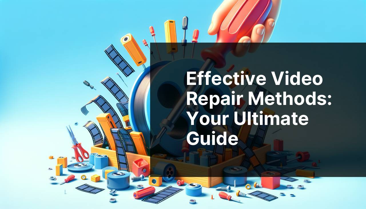 Effective Video Repair Methods: Your Ultimate Guide