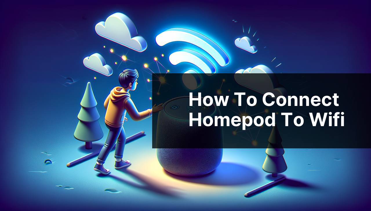 How To Connect Homepod To Wifi