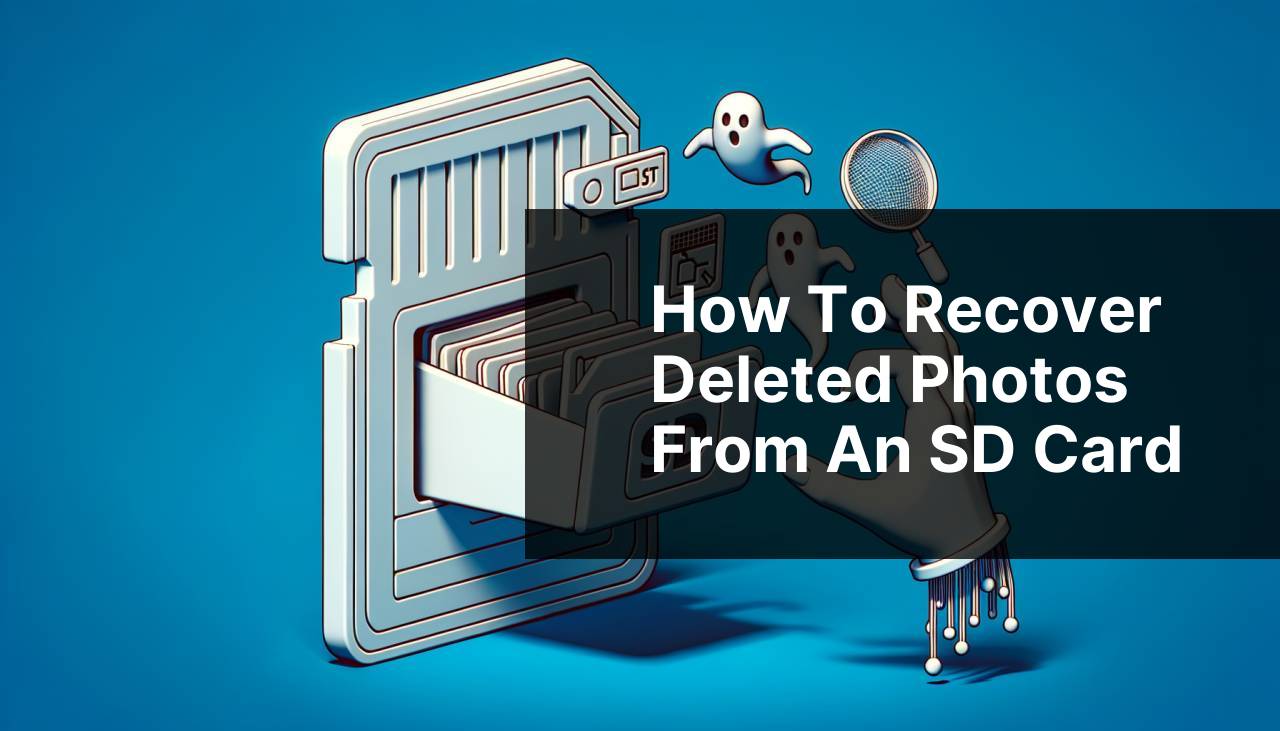 How to Recover Deleted Photos from an SD Card