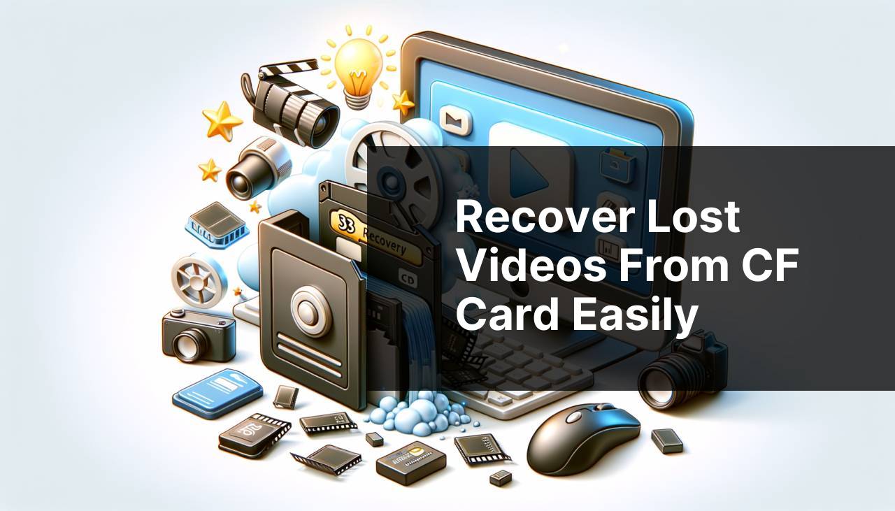 Recover Lost Videos from CF Card Easily