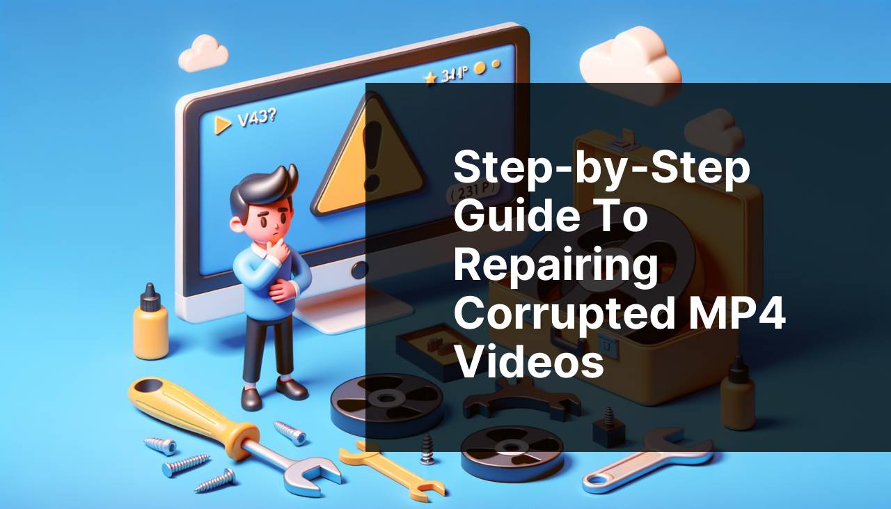 Step-by-Step Guide to Repairing Corrupted MP4 Videos