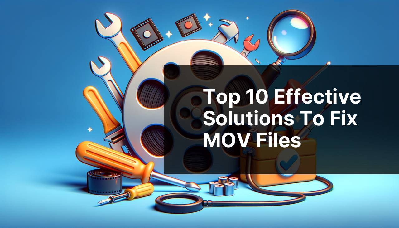 Top 10 Effective Solutions to Fix MOV Files