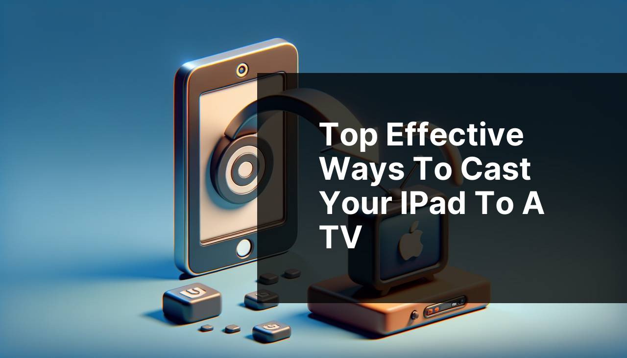 Top Effective Ways to Cast Your iPad to a TV