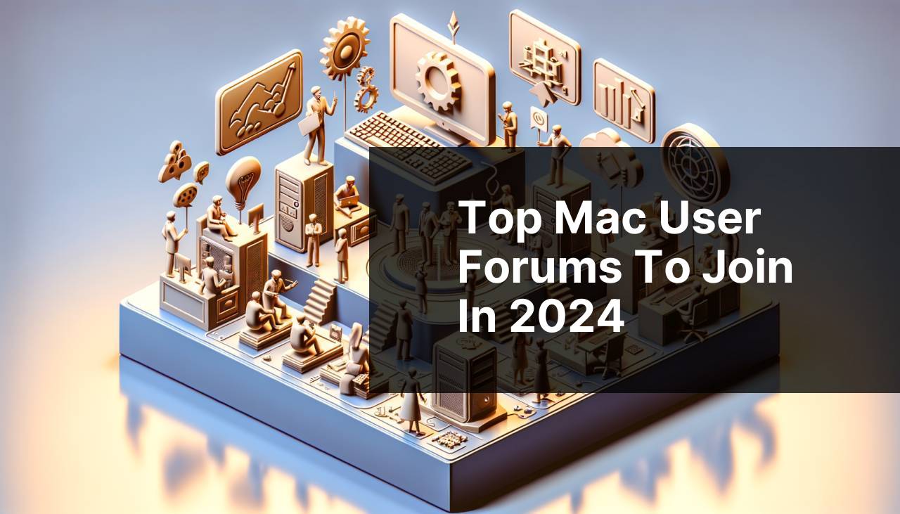 Top Mac User Forums to Join in 2024