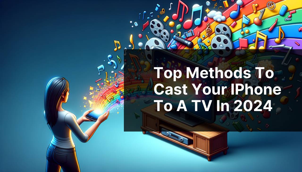 Top Methods to Cast Your iPhone to a TV in 2024