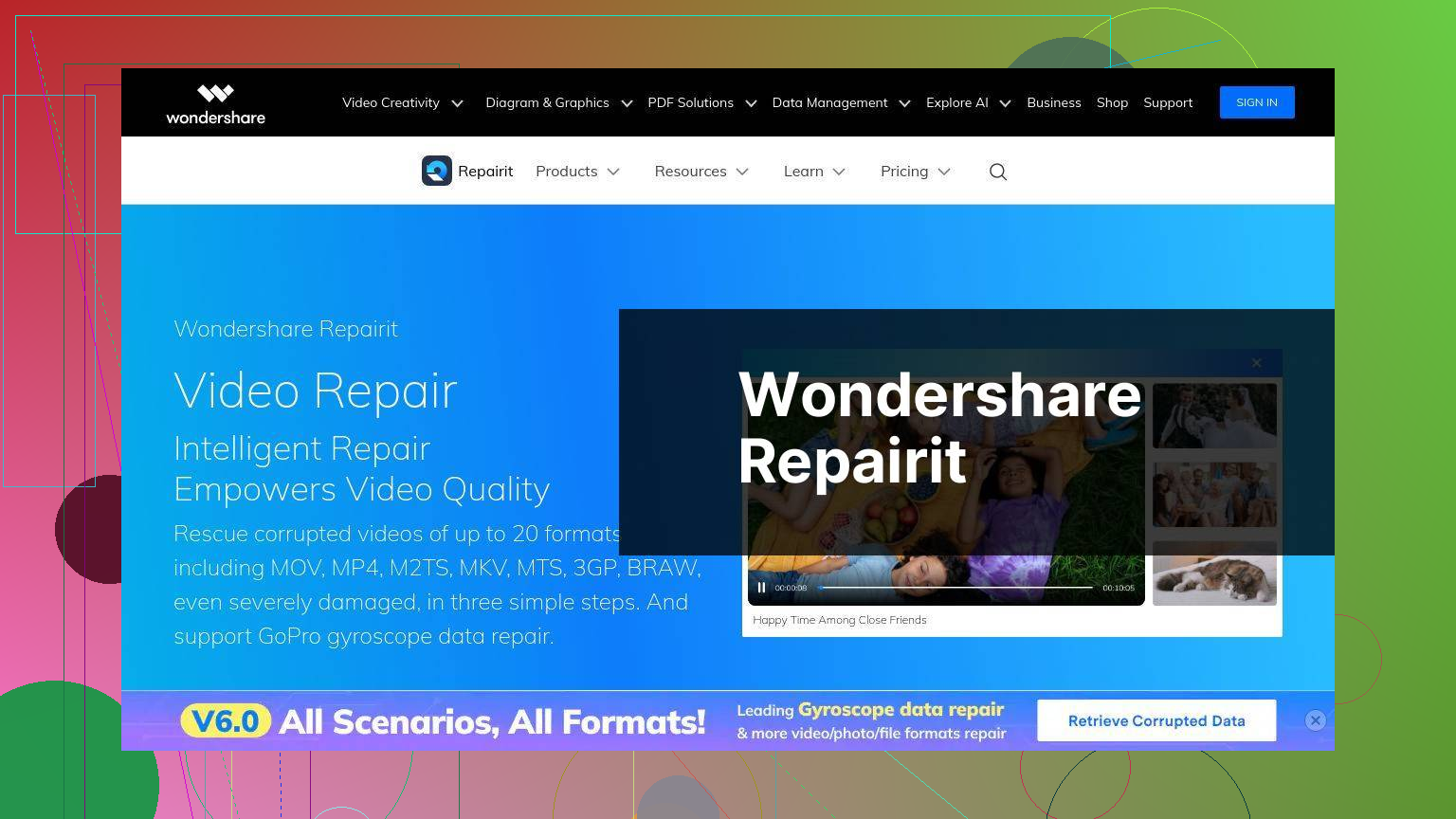 https://repairit.wondershare.com/video-repair.html screenshot