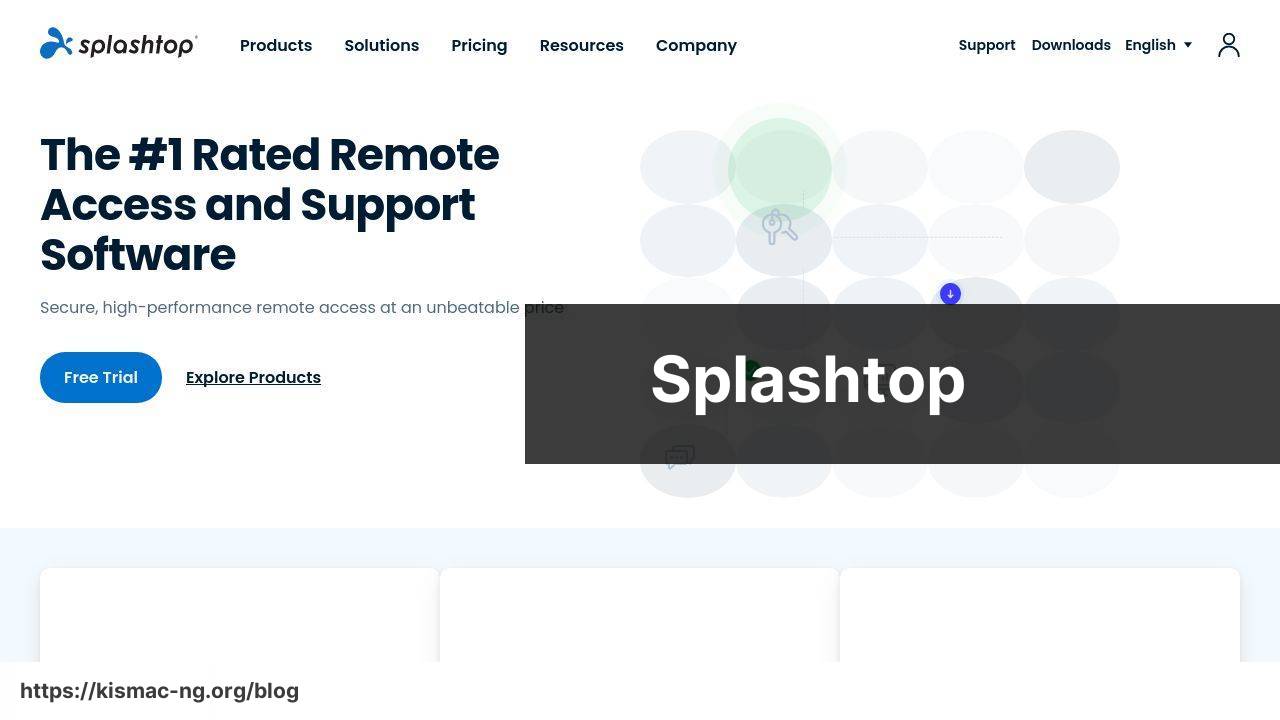 https://splashtop.com screenshot