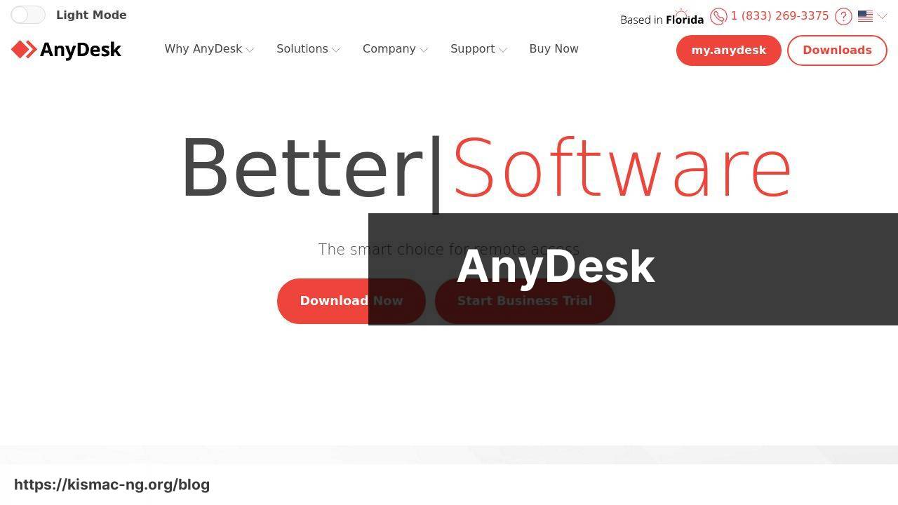 https://www.anydesk.com screenshot