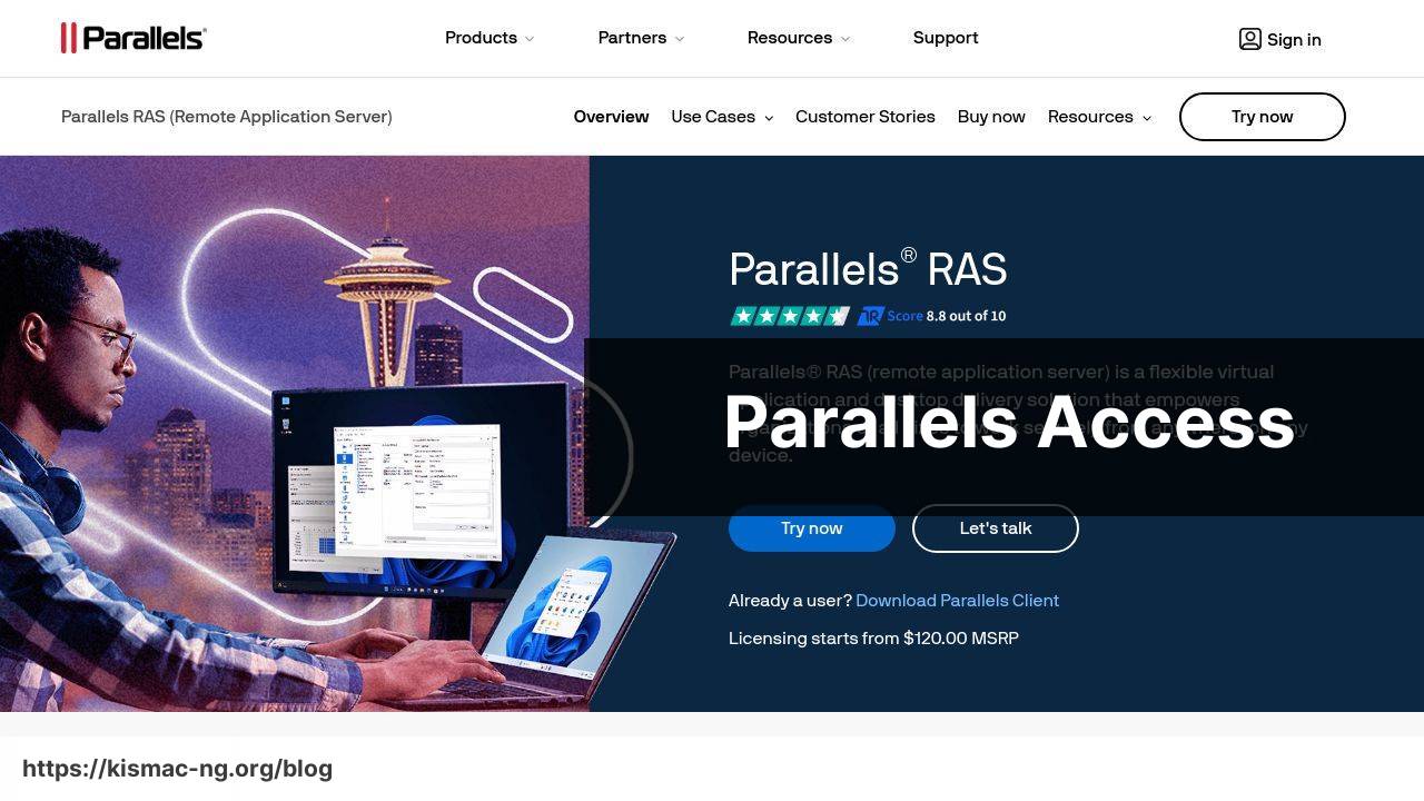 https://www.parallels.com/products/ras/ screenshot