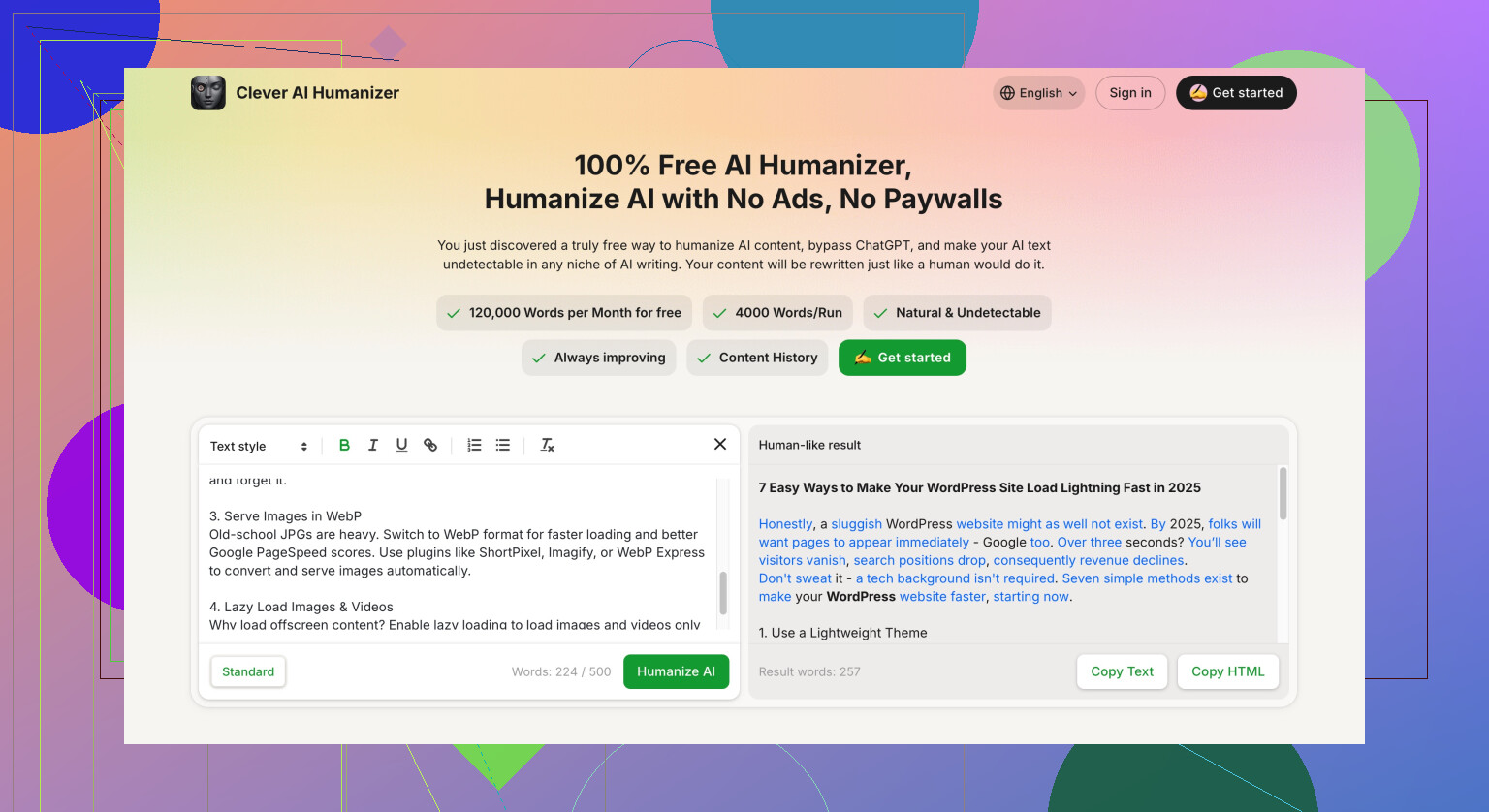 How can I make my AI-written essay sound more human?